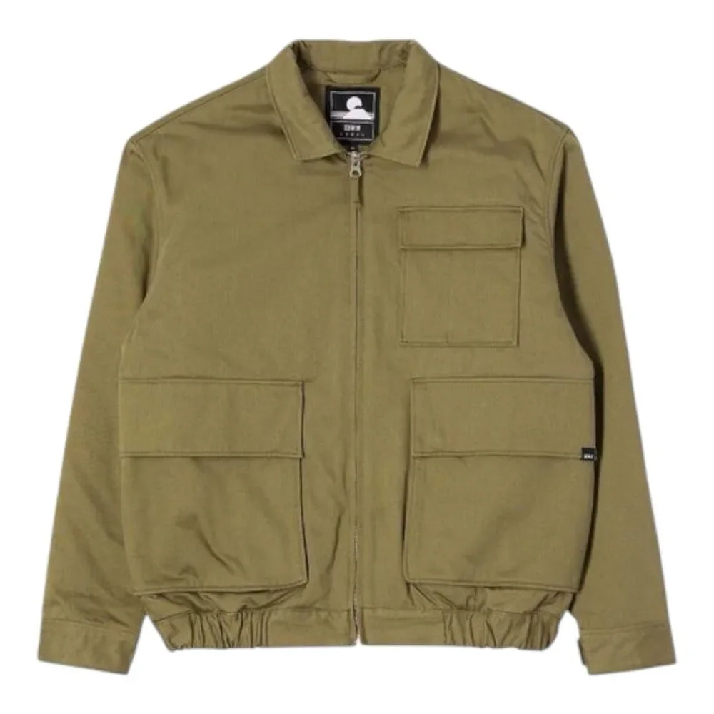 Edwin Europe Military Bomber Lined Martini Olive Men’s Size Small